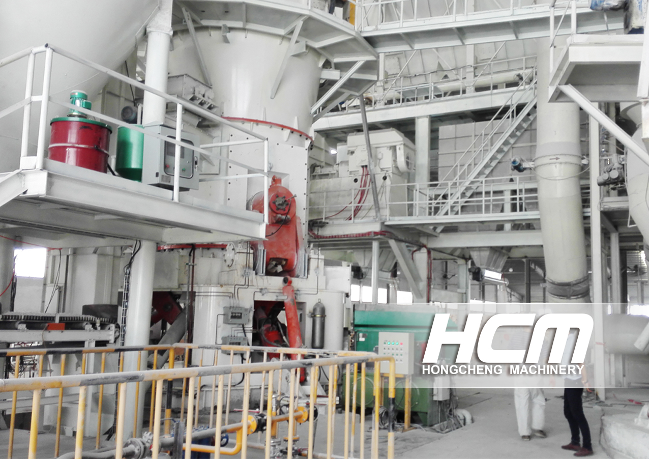 HLMX1100 Vertical Mill - 100,000t/year ultra-fine calcium carbonate project of Guangxi powder enterprise